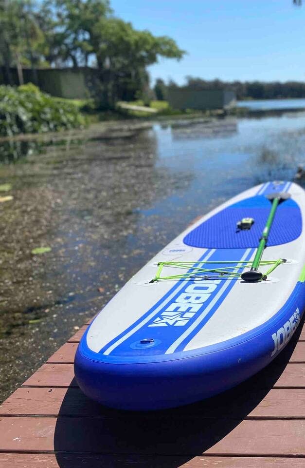 Paddle out at first light on your own glassy lake.