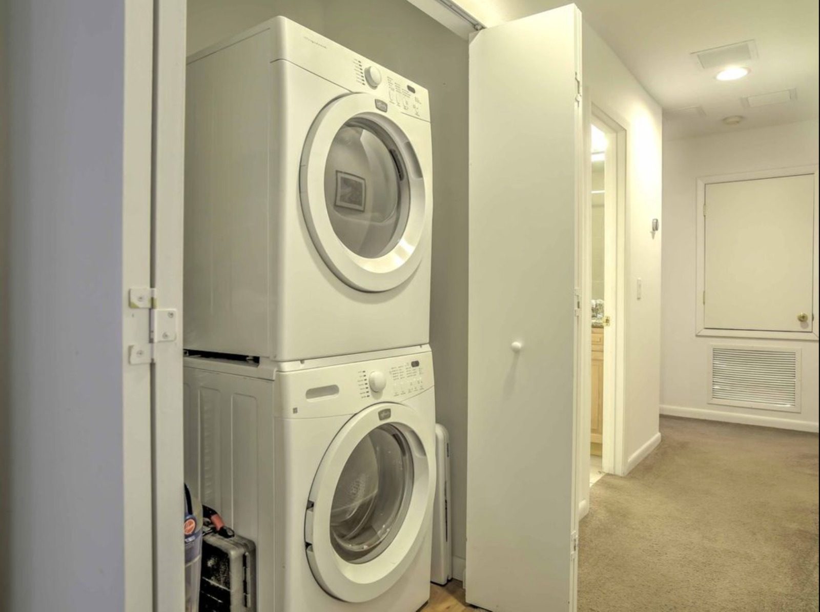 In-home laundry keeps long stays effortless