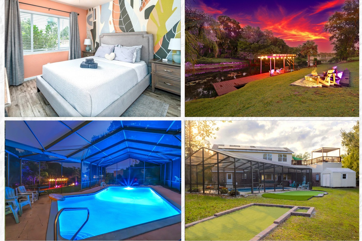 Sunsets, pool nights, and a backyard built for play