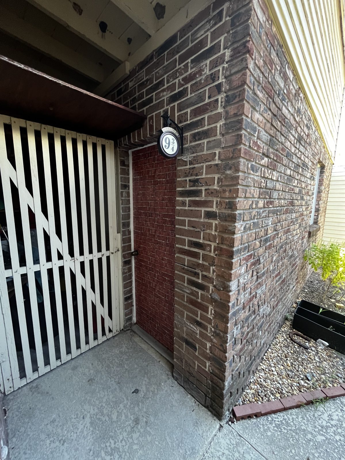 Step through the Platform 9¾ door