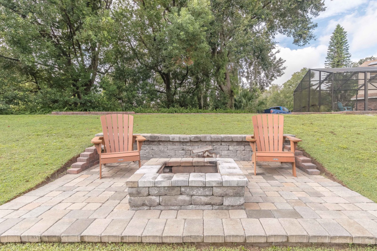 Pull up a chair around the fire pit