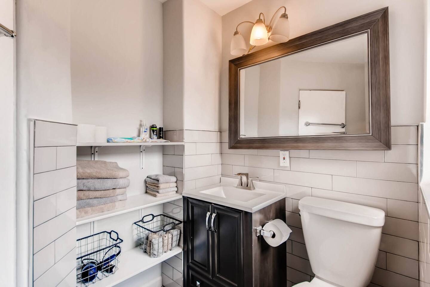Refresh and recharge in a spa-style bath