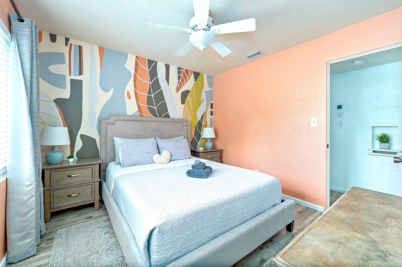 Bold color and easy comfort await
