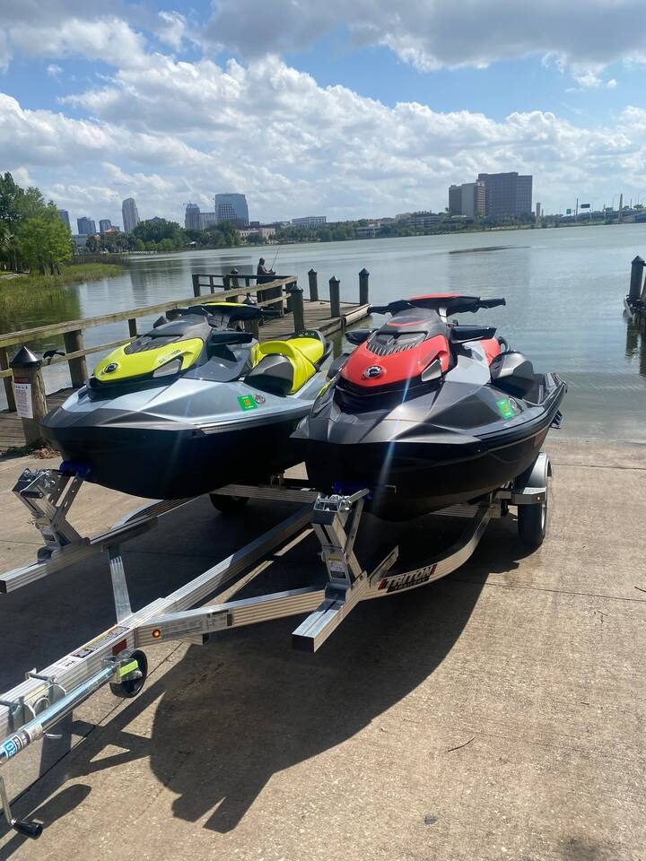 Twice the jet skis, twice the thrill