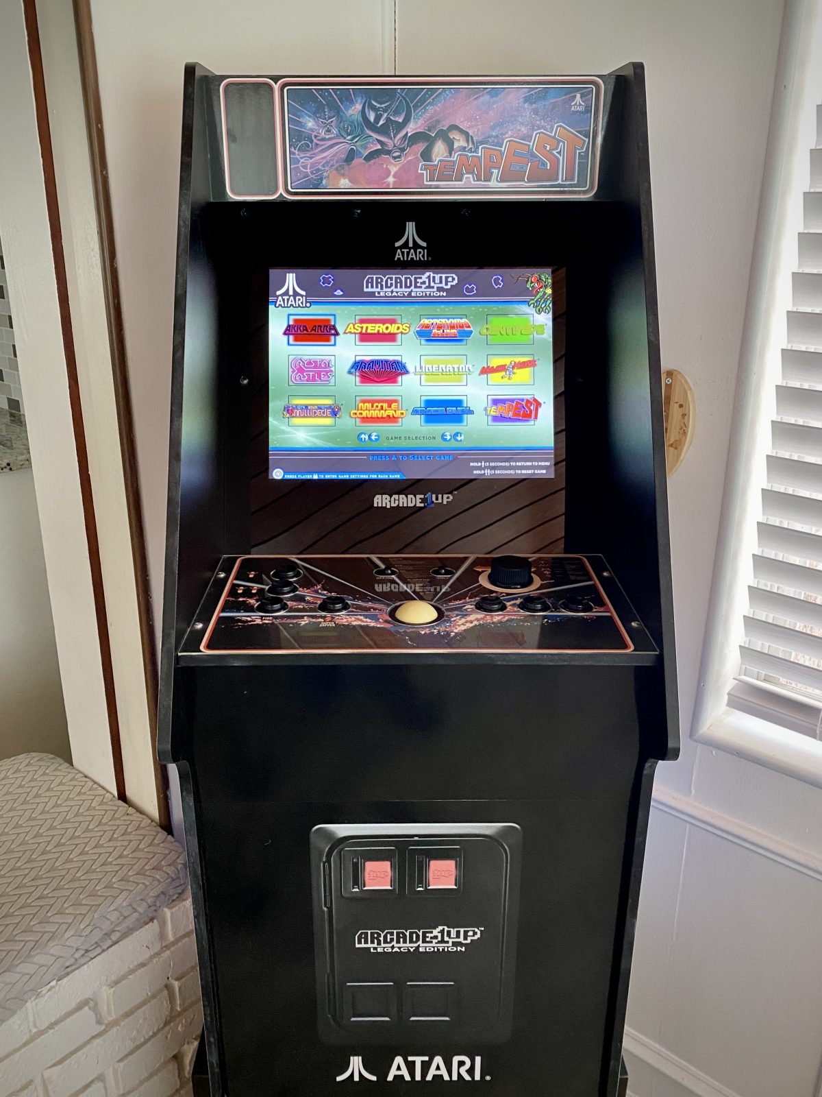 Relive the classics on the Atari arcade