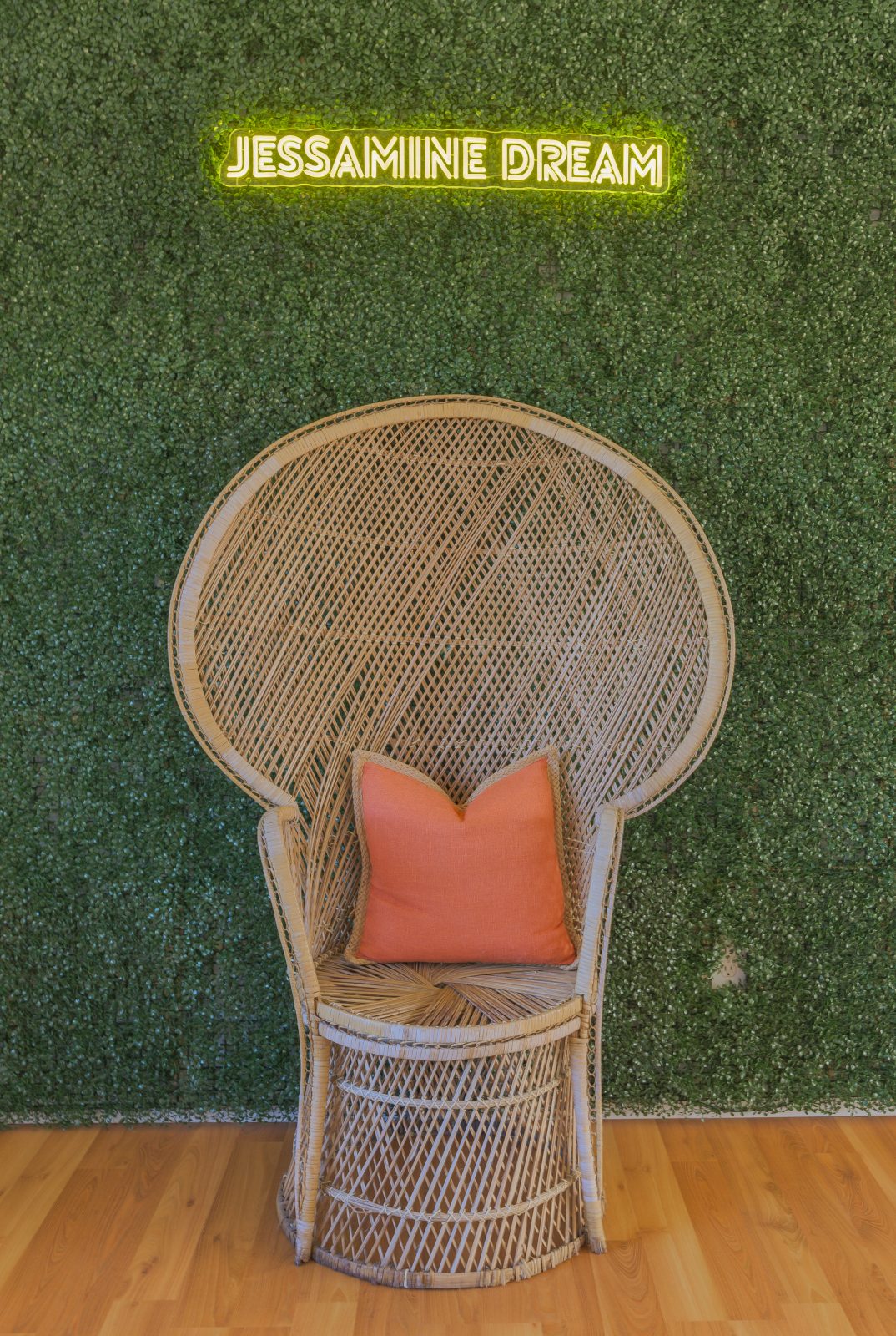 A photo-worthy corner the whole group will love.