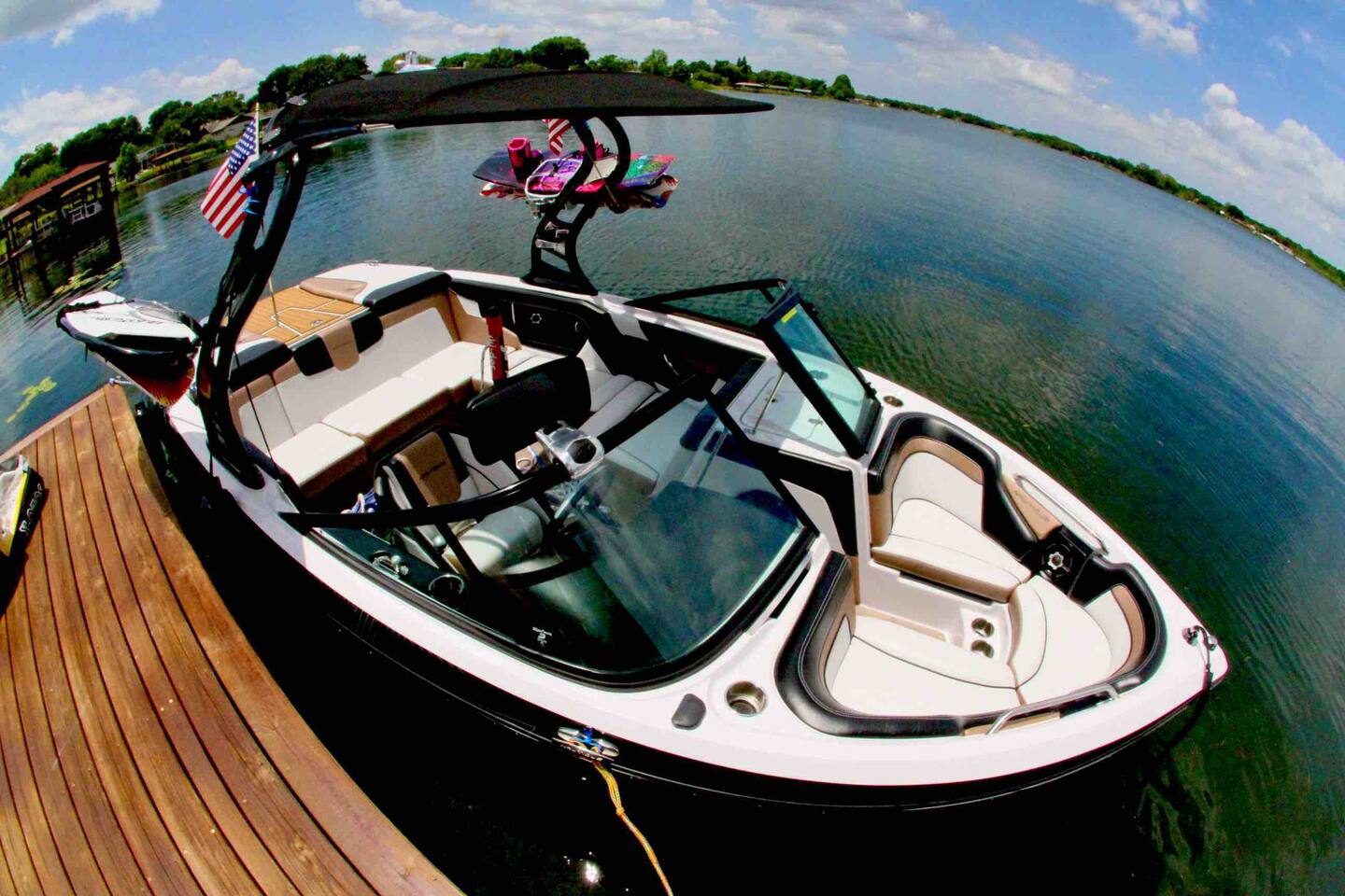 Take the boat out and chase the horizon.