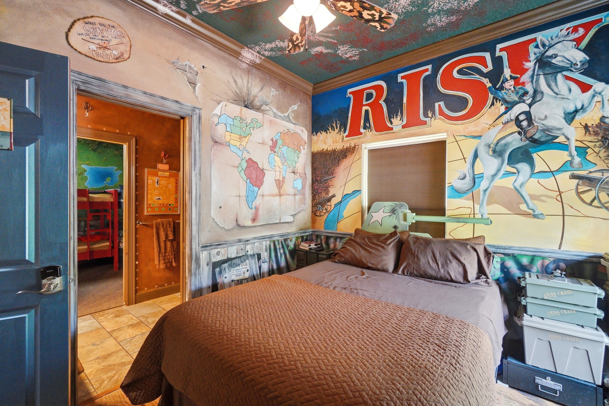 The RISK Bedroom & War Games Escape Room.