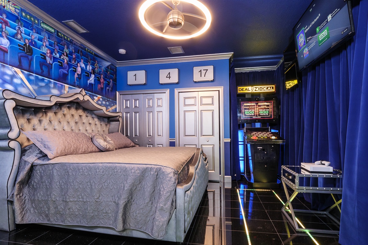 The TV Game Show Bedroom Suite.