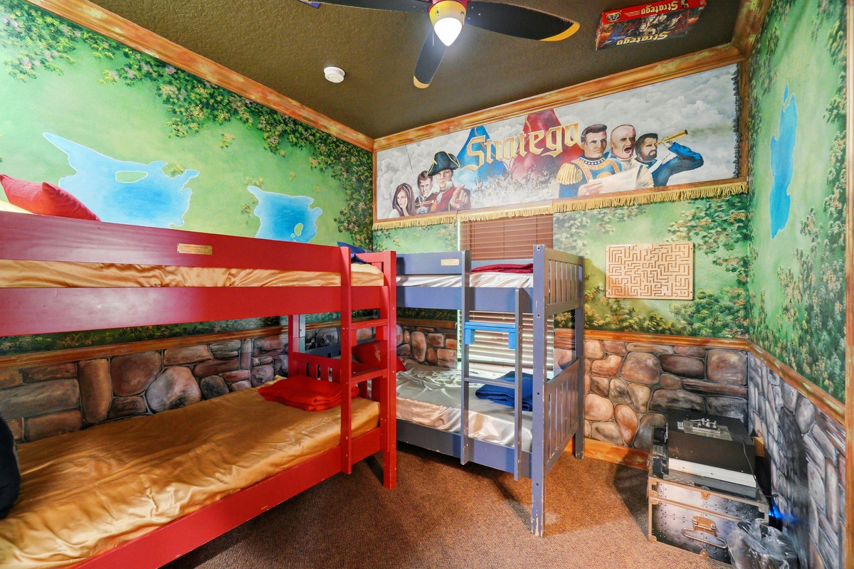 The Stratego Bedroom & War Games Escape Room.