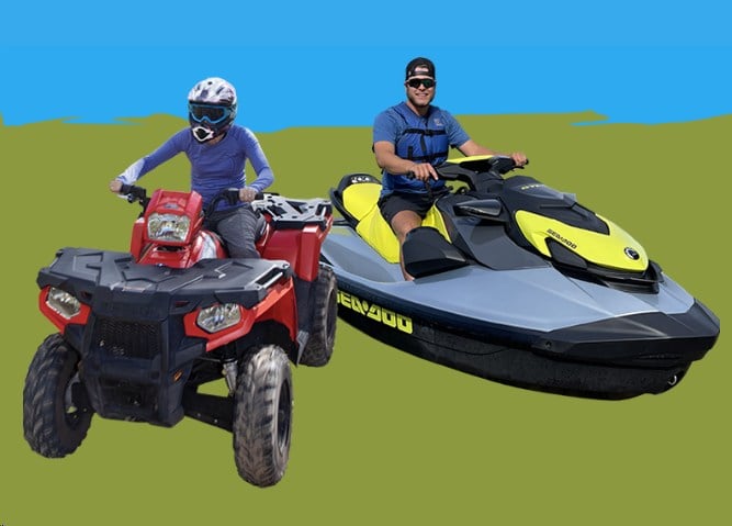 ATV trails nearby