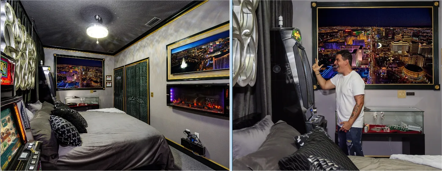 The Casino Games high roller suite.