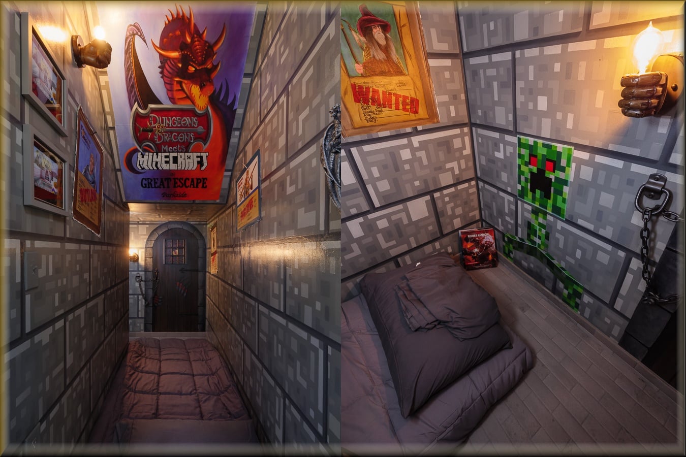 Minecraft decor detail.