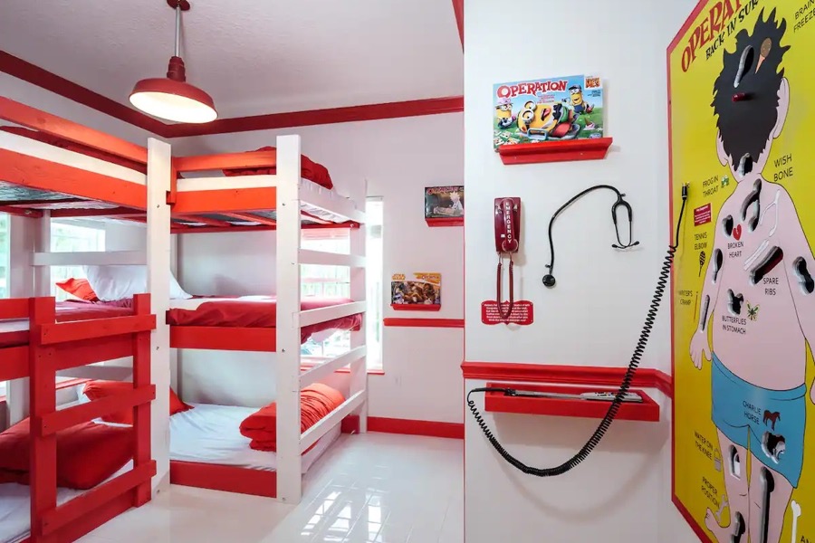 The Operation 2.0 Bedroom at The Great Escape Parkside, Clermont FL