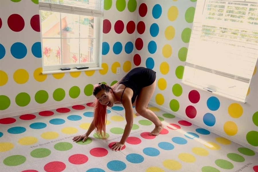 The Twister Bedroom at The Great Escape Parkside, Clermont FL