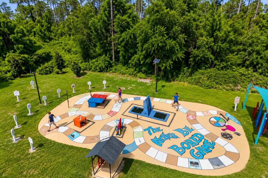 The Giant Never-Be-BORED Game