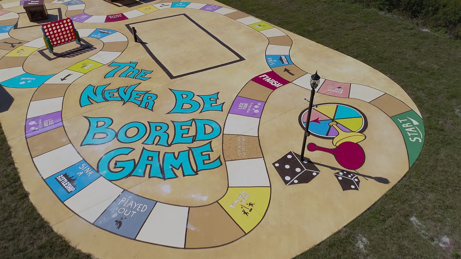 Play Our one of a kind "Never-Be-BORED" Game.