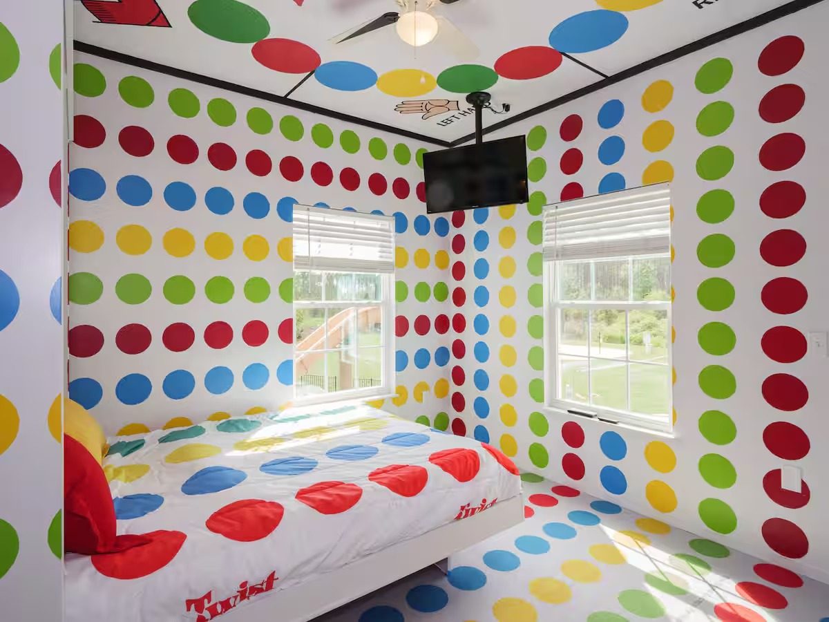 The Twister Bedroom at The Great Escape Parkside, Clermont FL