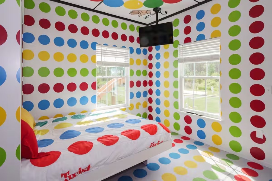 The Twister Bedroom at The Great Escape Parkside, Clermont FL