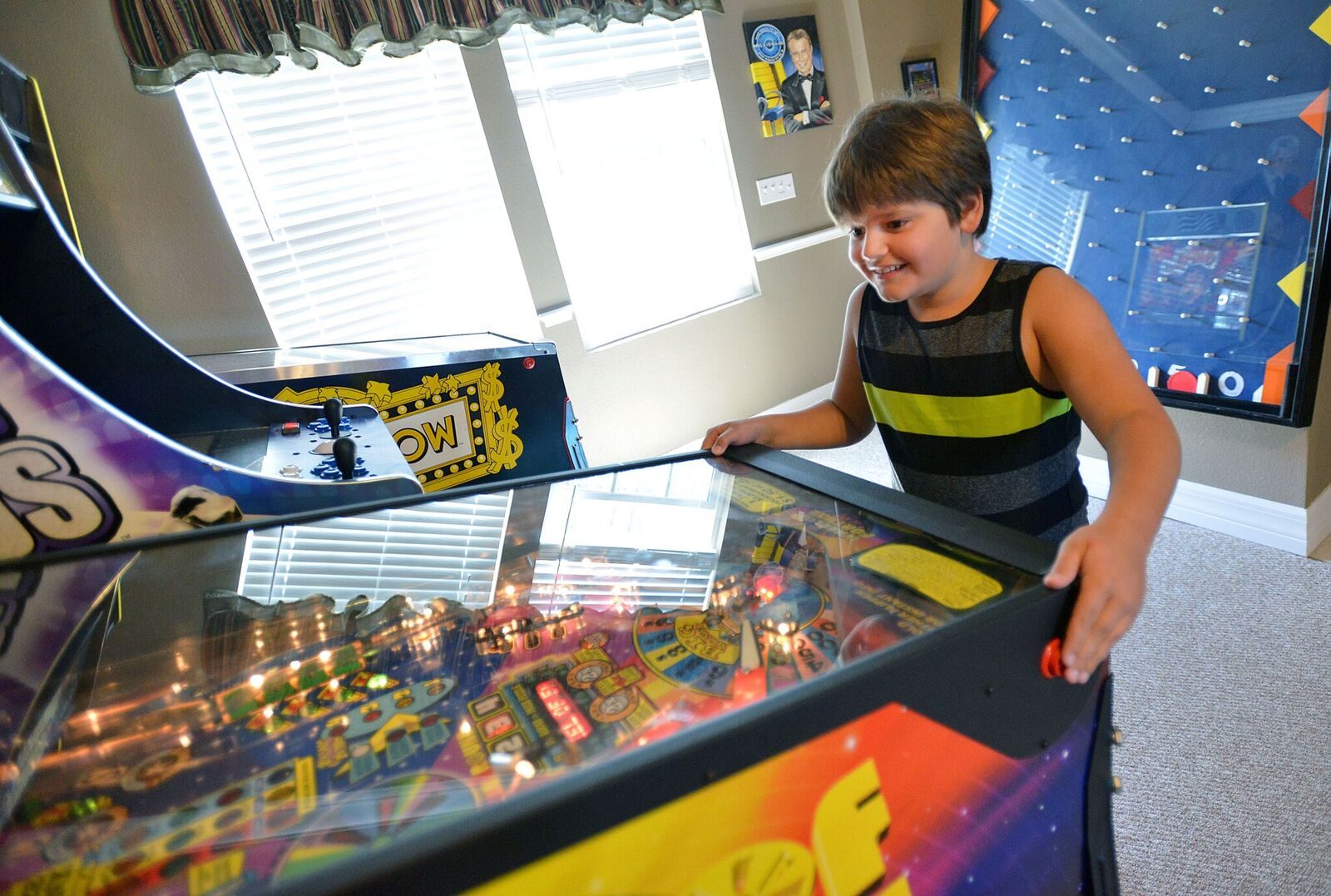 Pinball in the video game arcade.