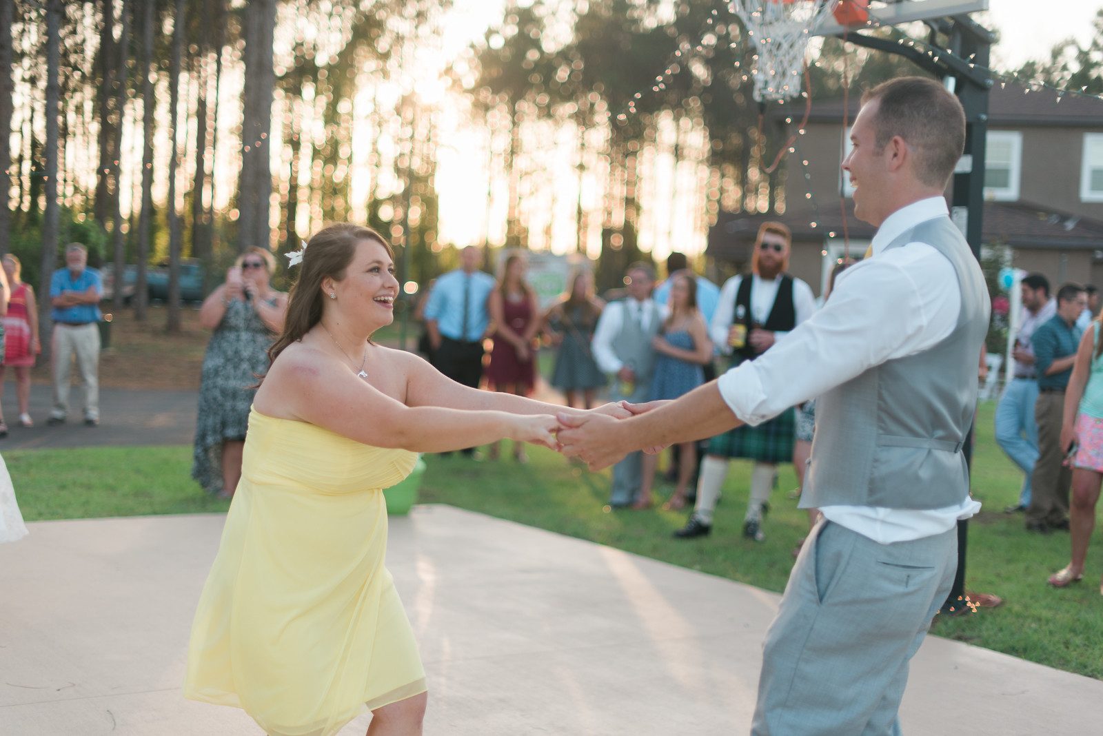 The first dance.
