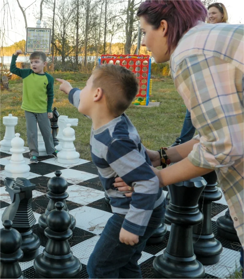 Giant Outdoor Chess & Connect 4