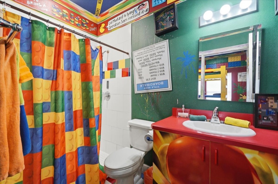 The Games Gone Wild Bedroom at The Great Escape Parkside, Clermont FL