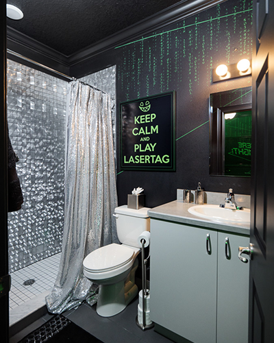 The Laser Games Bedroom at The Great Escape Parkside, Clermont FL