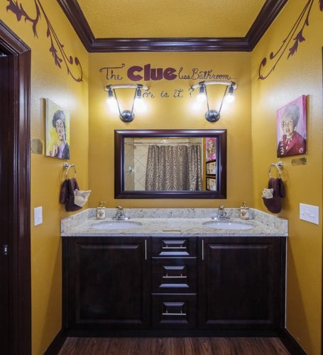 “CLUE Me In” Bedroom 2.0 at The Great Escape Parkside, Clermont FL