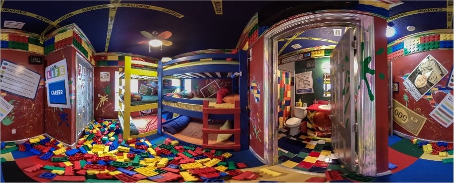 The Games Gone Wild Bedroom at The Great Escape Parkside, Clermont FL