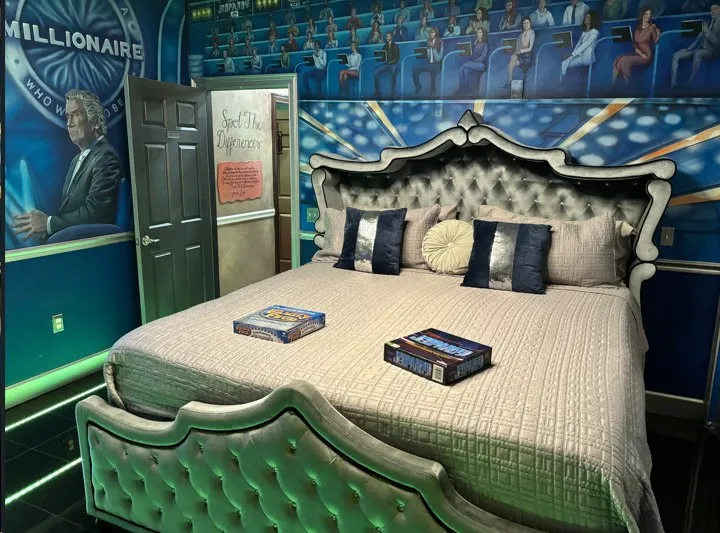 The TV Games Show Master Suite at The Great Escape Parkside, Clermont FL